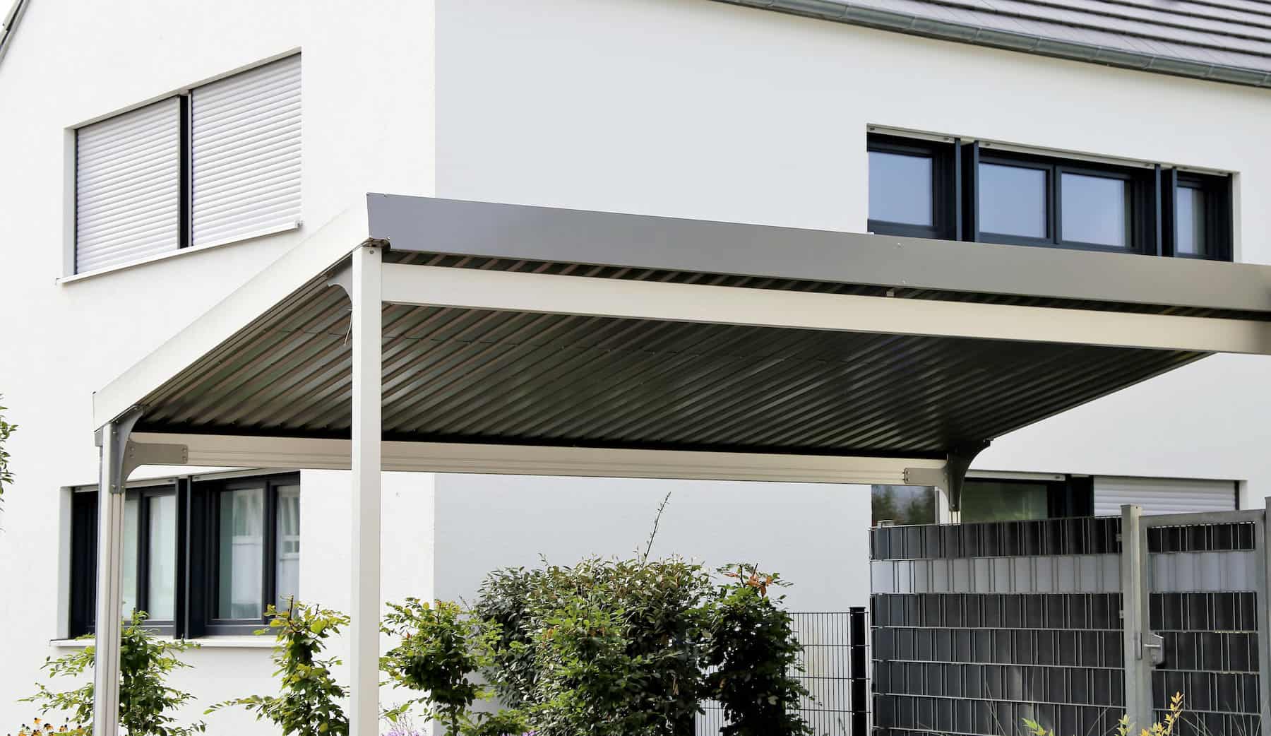 Carport af stål