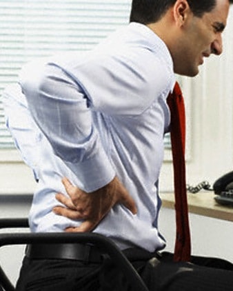Ergonomiske kontorstole hjælper på skade i lænnen